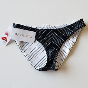 Athleta Womens Chevron Reversible Bikini Bottom